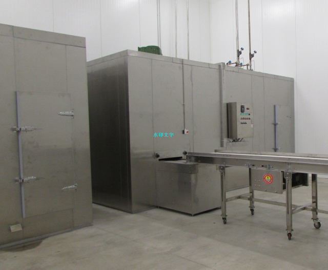 全自动200-1500kg/h 单螺旋速冻机适合各种水产肉类面食快速冻结