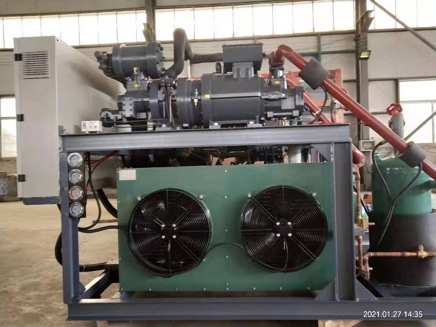 弗斯特制冷系列制冷压缩机组采用知名品牌比泽尔 复盛等