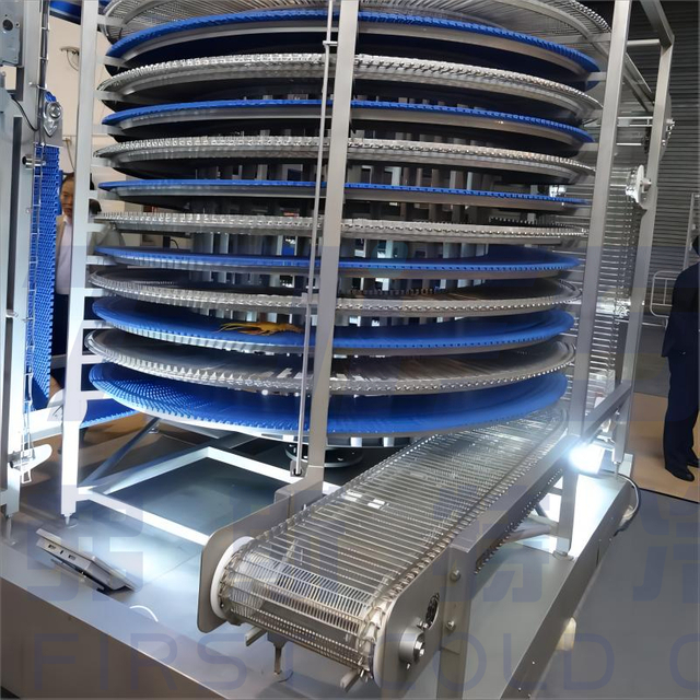 弗斯特制冷FSLD系列高品质双螺旋速冻机1000kg -3000kg/h 用于冷冻食品海鲜加工